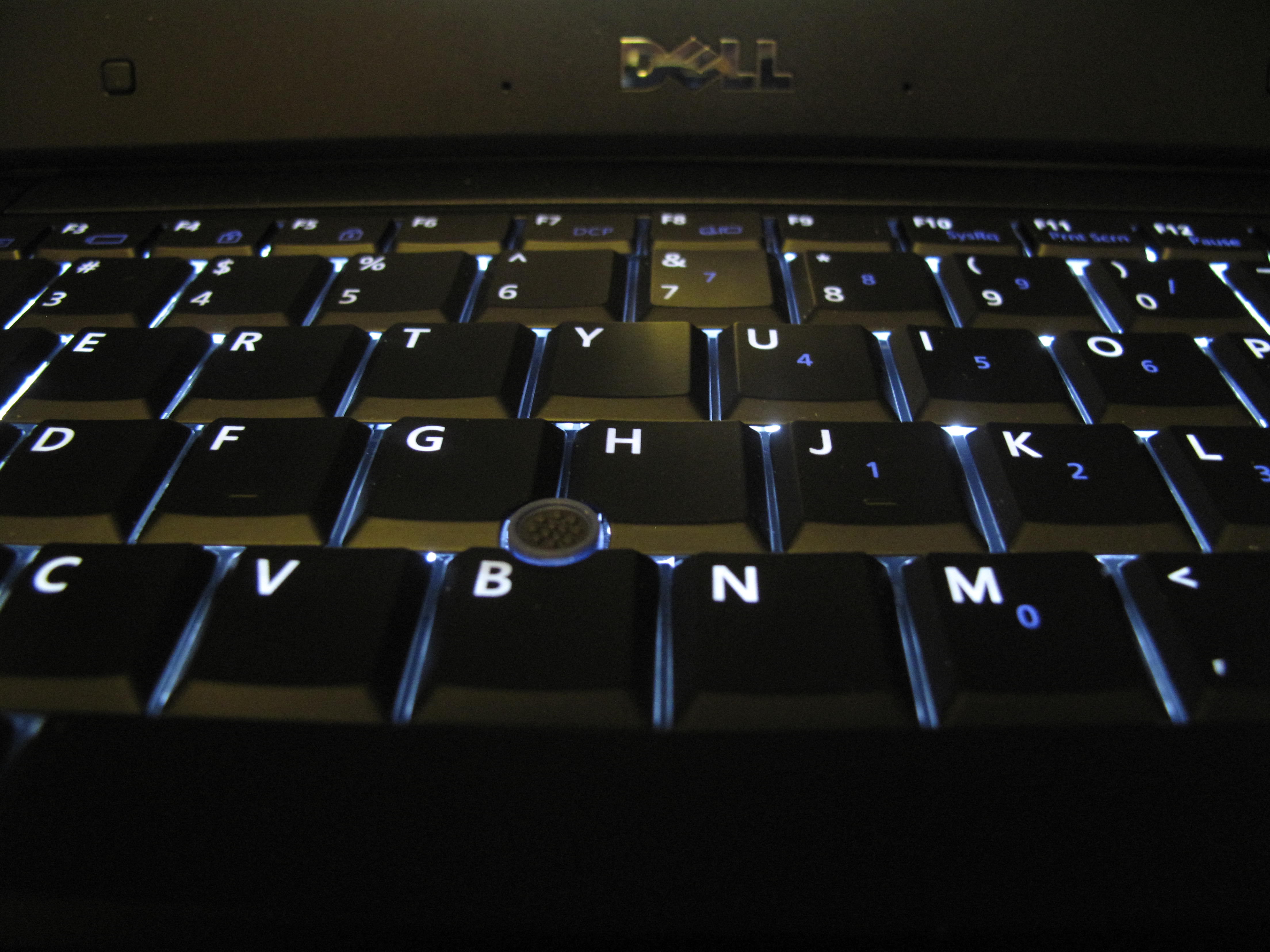 Dell Latitude Backlit Keyboard